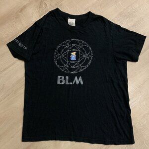 Rare Final Fantasy XIV 14 Black Mage BLM T-Shirt Size Medium M Square Enix